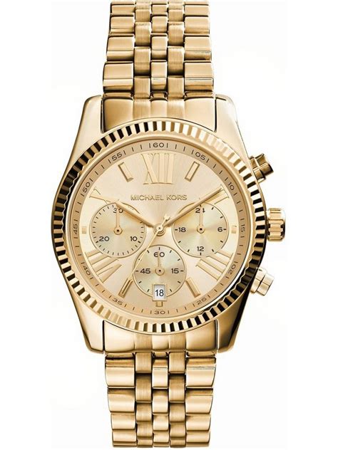 Michael Kors Uhr Lexington dreifarbig 